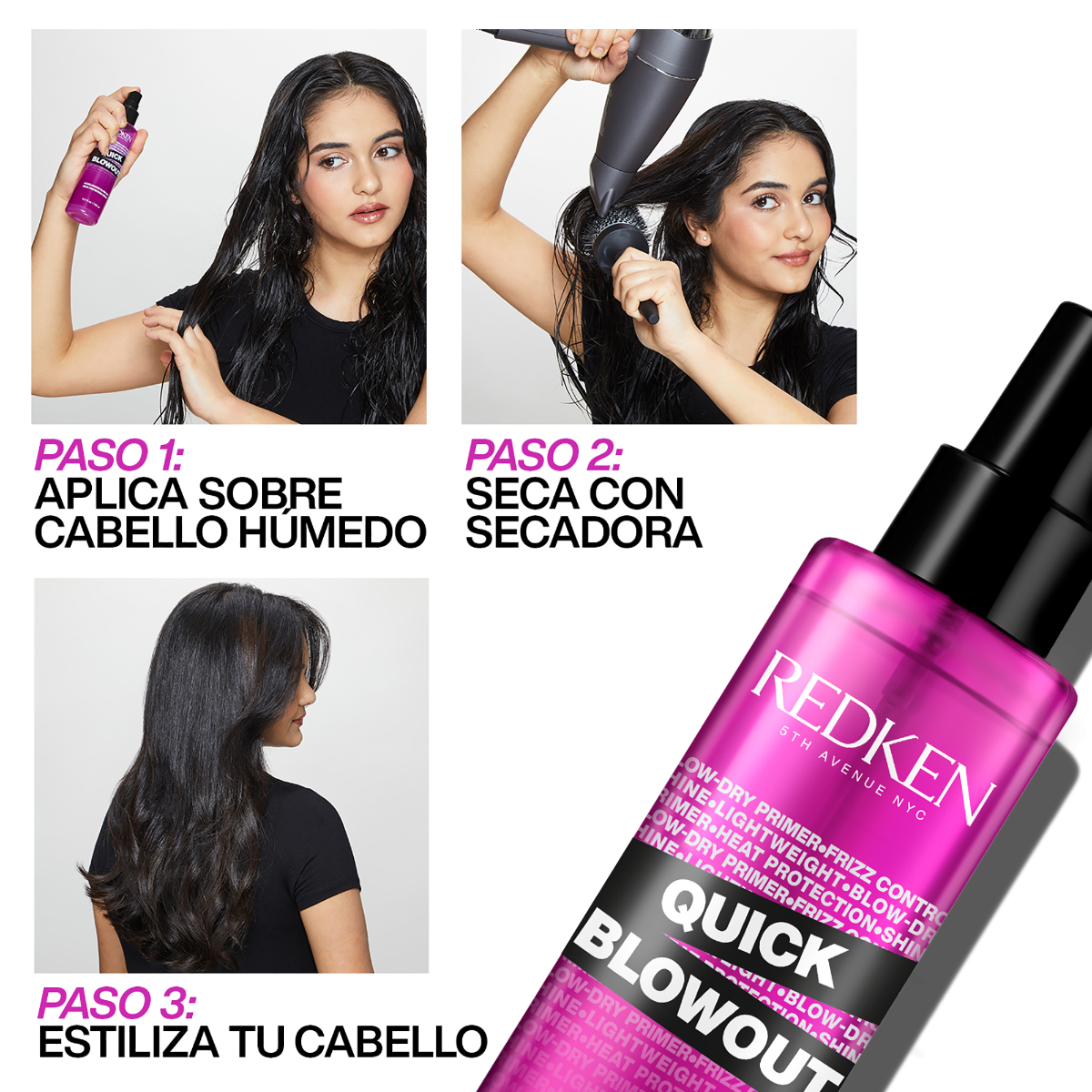 QUICK BLOWOUT PROTECTOR TÉRMICO PARA TODO TIPO DE CABELLO